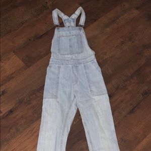 Denim overalls